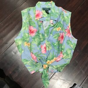 Ralph Lauren Hawaiian Crop